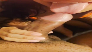 Ample booty, Colombian model in black fishnets is getting nailed from the back and liking it