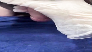 Masturbating My Ex-Hubby In Spandex Mittens Pornography Flicks - Tube8