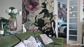 PICKUP AND WET AUDITION DRILL - Finnish Nubile Mimi Cica - GAMS BEHIND WAIL I GERMAN SCOUT PT 1 ´