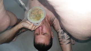 Golden shower fetish 1
