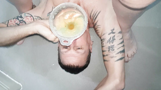 Golden shower fetish 1