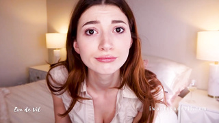 Crimson haired female, Eva De Vil is hoping her paramour to display up and nail her