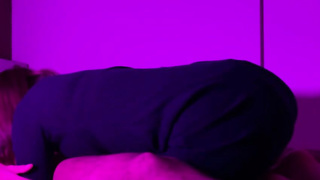 Korean dame is getting romped in the middle of the night, in front of the camera