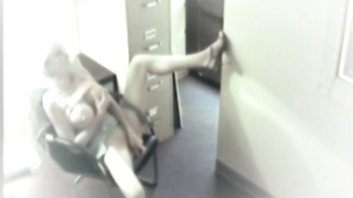 SCANDALOUSGFS - Buxom office breezy fucktoys her solo cunny