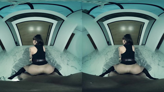 Big-Boobed April Olsen As DICKSUCKER KICK BLONDE Wants You Highly Deep VR Porno