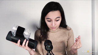 Brit teenager Summer Fox in ASMR SFW vid about interactive adult relaxation