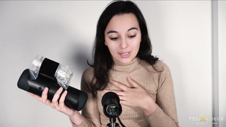 Brit teenager Summer Fox in ASMR SFW vid about interactive adult relaxation
