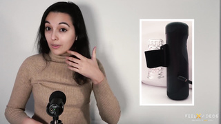 Brit teenager Summer Fox in ASMR SFW vid about interactive adult relaxation