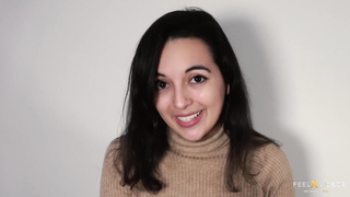 Brit teenager Summer Fox in ASMR SFW vid about interactive adult relaxation