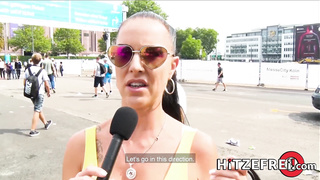 HITZEFREI Gamer dame Anny Aurora plumbing a stranger