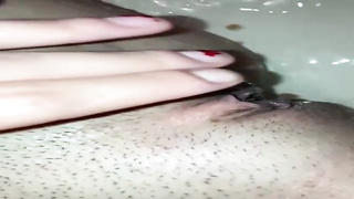 Crazy damsel got fingerfucked the other day and did her hottest to make a flick of it