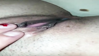 Crazy damsel got fingerfucked the other day and did her hottest to make a flick of it