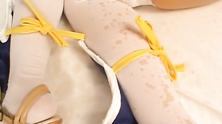 Unbelievable exotic maid airi gets meat bazooka in snatch tang