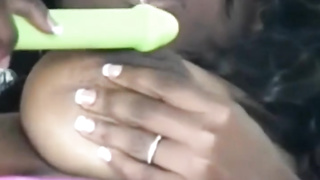 Exotic Lola Uses Her Plaything During Onanism  Sesh