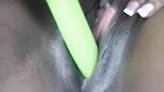 Exotic Lola Uses Her Plaything During Onanism  Sesh