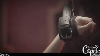 XPERVO com - SIZZLING Towheaded Lilly Bella Strapped and Desperate For 2 Enormous Jizz-Shotguns