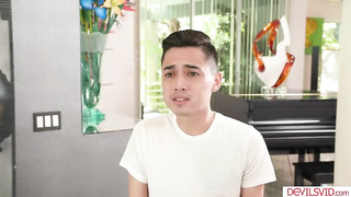 Big-Boobed mother with crimson hair gave a deep bj to her step- sonnie, before they torn up