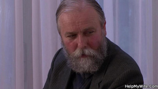 HELP MY WIFEY - Manmeat-thirsty young platinum-blonde wifey share