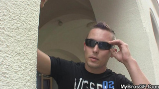 MYBROSGF - Platinum-Blonde brothers gf rails another manmeat