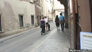 MYBROSGF - Platinum-Blonde brothers gf rails another manmeat