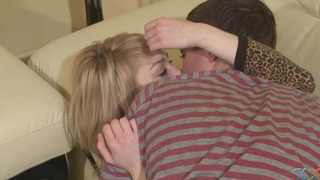 Pungent platinum-blonde perfection alice deep throating superb