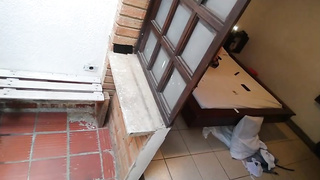 security web cam caught us ravaging in the backyard while my acquaintance gullet screws me and porks my arse slot Pornography Vids - Tube8