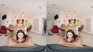Bodacious Waitress Alyx Starlet Provides 5 Starlet Fuckfest Service VR Porno