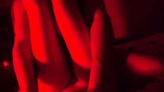 Russian honey is shrieking from enjoyment while getting porked rock hard, in the middle of the night