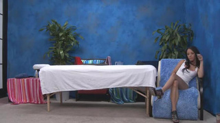 Savory black-haired eve evans blows and rails