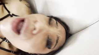 Alicia Reign capitulates her twat to Musa Phoneix's GINORMOUS salami