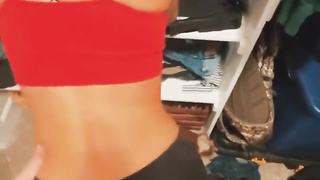 POINT OF VIEW mega-bitch needs help with climax and first-ever facial cumshot