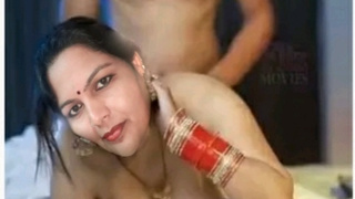 Desi bride with hardcore dance party