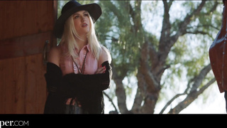 Deeper. Voluntary cowgirl Jazlyn has a taste for bad men.