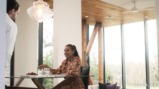 My medic invited me to her palace for a romantic dinner rendezvous