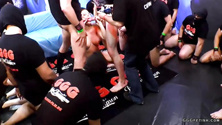 Billie starlet showcases facials in behind the vignettes