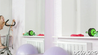 Dink thirsty juicy dark haired girlie taissia gets a huge one