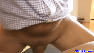 Unexperienced teenage dame deepthroating and plowing older stud