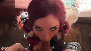 Triss Merigold Gargle Knob and Harsh Plows till two Popshots - Jizm on Bootie and Facial Cumshot POINT OF VIEW