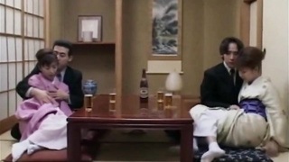 HARDCOREJAPANESEGFS - Asian Couples Fourway Humping Hard-Core