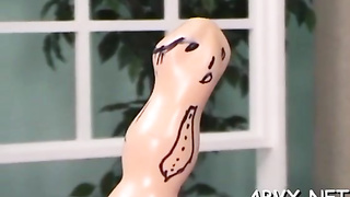 Yam-Sized arse mature needy restrain bondage