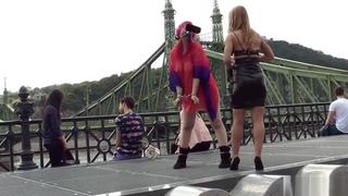 Sandy-Haired dual intrusion in public pub