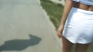 young nubiles urinating in public