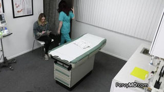 Medic uses his cock to cure patient and nurse