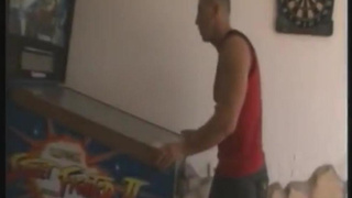 Buxomy Ash-Blonde Czech in blue with ginormous baps get pummeled in the gash and in the culo on crimson bed - TN (Terry Nova)