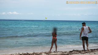 Poking The Saucy Fuckbox Of This Outstanding Damsel Picked Up from the Beach (SUDDEN FINISHING)