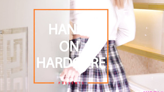 Spanish Lessons went Xxx when Crazy Schoolgirl Kaisa Nord Finished Up in Three-Way with Her Lecturer