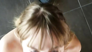 CREEPYPA Buxomy Light-Haired Steaming Chunk Of Butt Caught Porking On The Smartphone