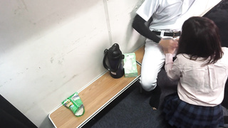 Mighty FUCKFEST of the captain and boss of the baseball bar.  [Peep]