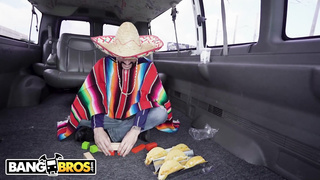 BANGBROS - Cinco De Juices Bus Tear Up With Dark Haired COUGAR Becky Bandini & Highly Ecstatic Tyler Steel