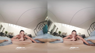 Huge-Boobed Tattooed Latina Claudia Bavel Idolizes You Messy  VR Porno